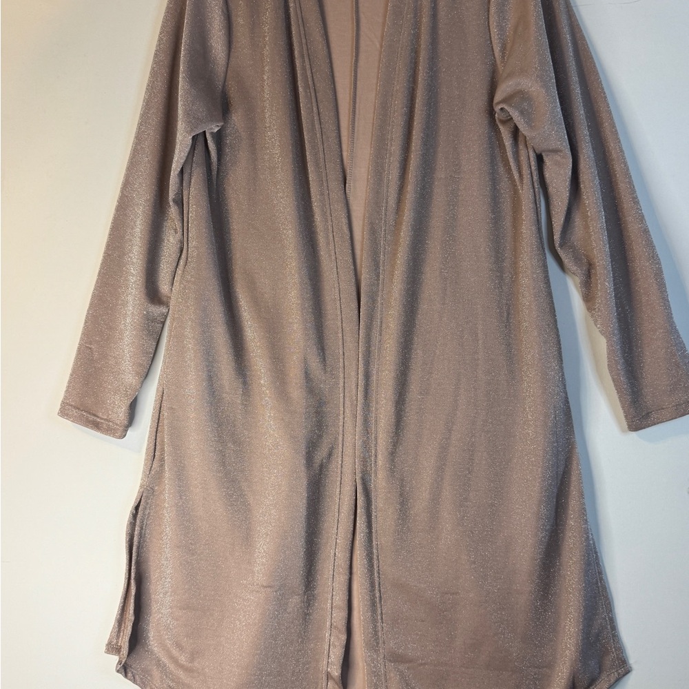 Maurices Women's Shimmering Tan Robe